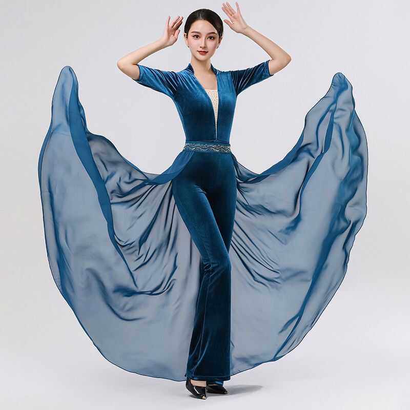 形体礼仪服烫钻腰封腰巾