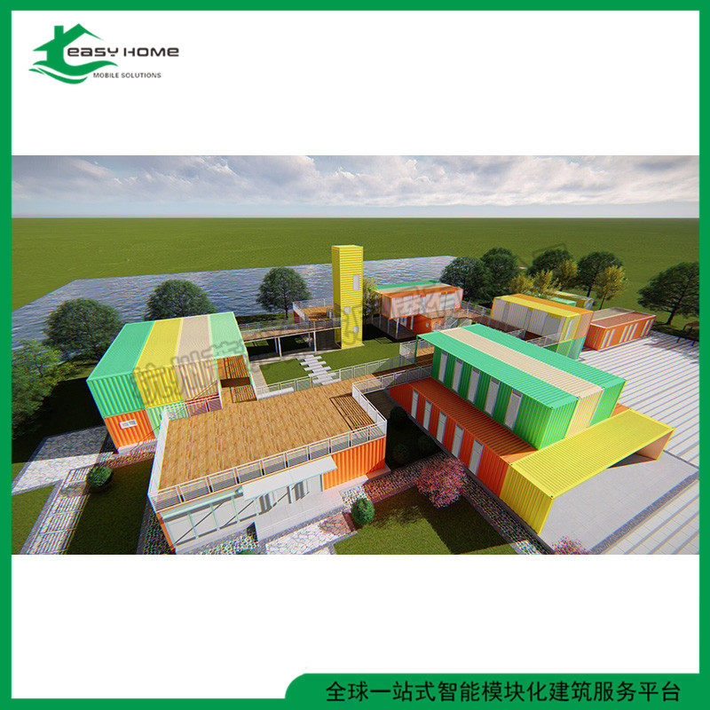 厂家直卖设计集装箱改装房集装箱商店集装箱商业街