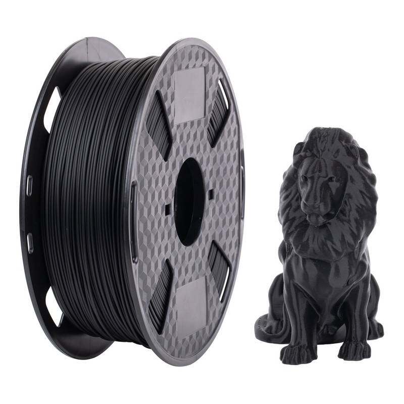 抗静电PLA黑色3D打印线材 1.75MM防静电3D打印耗材 1KG装黑色PLA线材图片
