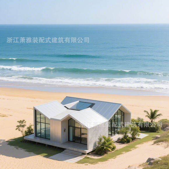 景区民宿木纹装配房轻钢龙骨结构防水防潮个性化设计包运输安装