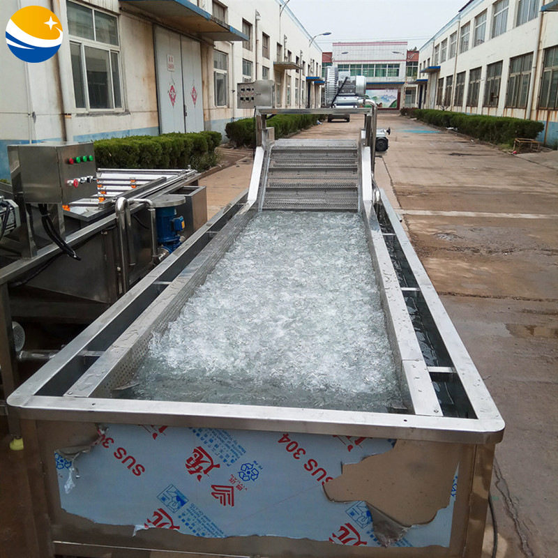肉丸子速冻后挂冰流水线刀鱼类水产品挂冰设备海鲜类自动挂冰机