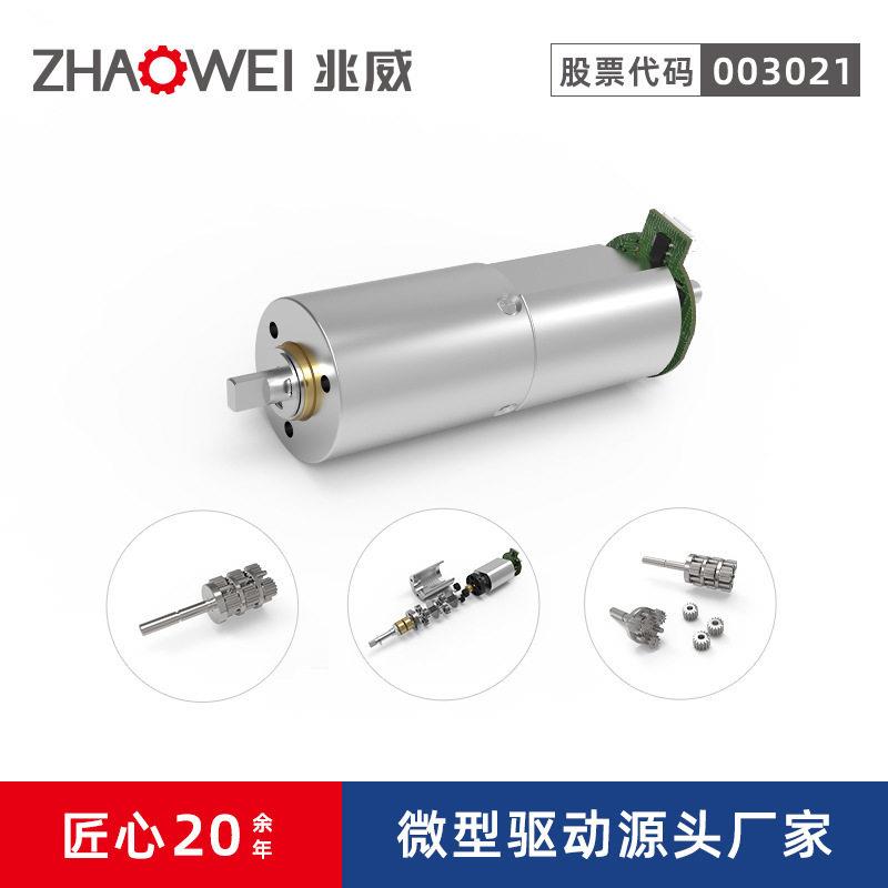微型速电机咖啡冲泡器D型轴2级齿轮箱大扭矩微型直流无刷电机
