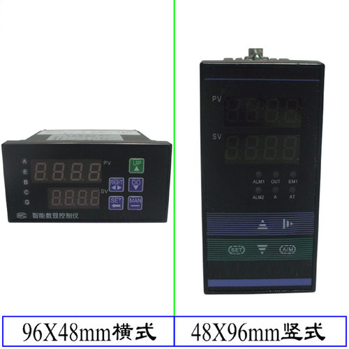 数字显示调节仪尺寸48X96mm竖式型号:XMTE-9000(H)库号M410071