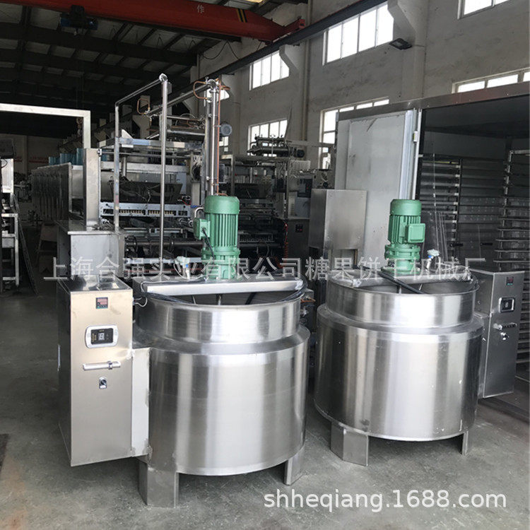 全自动砂板硬糖浇注生产线梨膏糖润喉糖成型设备合强糖果机械厂