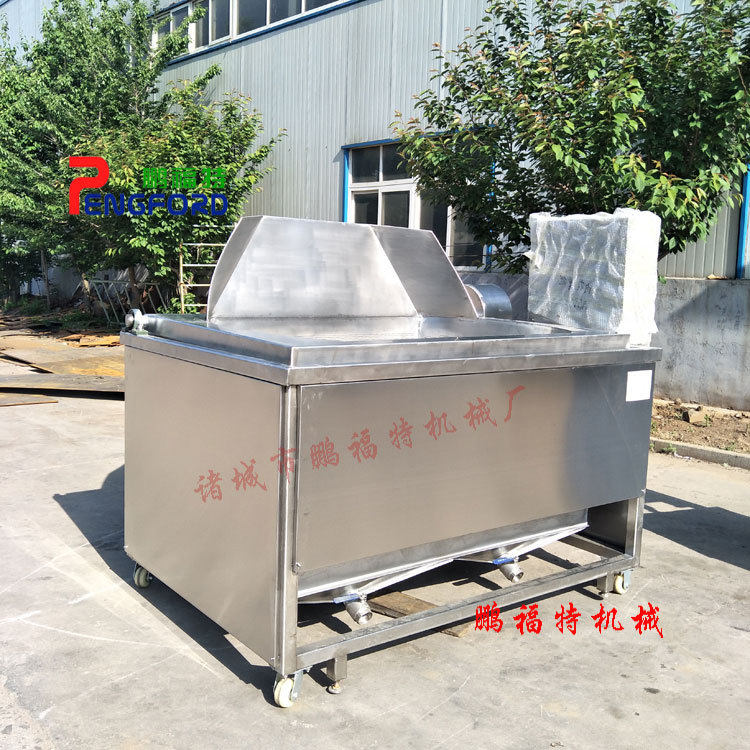 鸡爪油炸设备虎皮鸡爪油炸机鹏福特鸡爪油炸锅价格