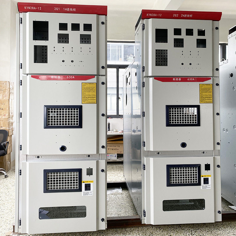 华柜KYN28A-12高压开关柜壳体28中置式柜体10KV高压进线柜计量柜