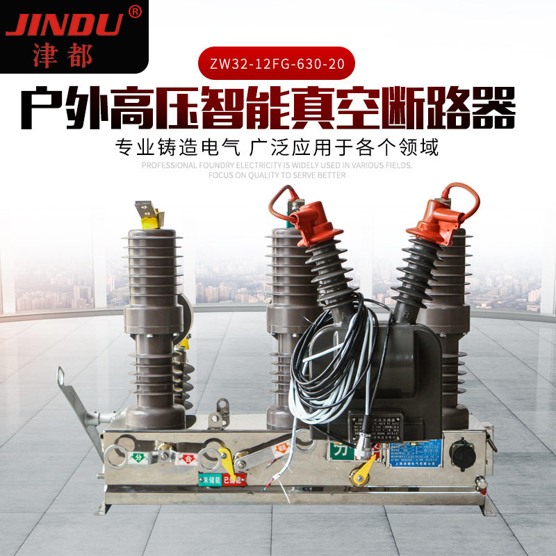 12KV看门狗智能控制器户外带隔离高压真空断路器ZW32-12FG-630-20