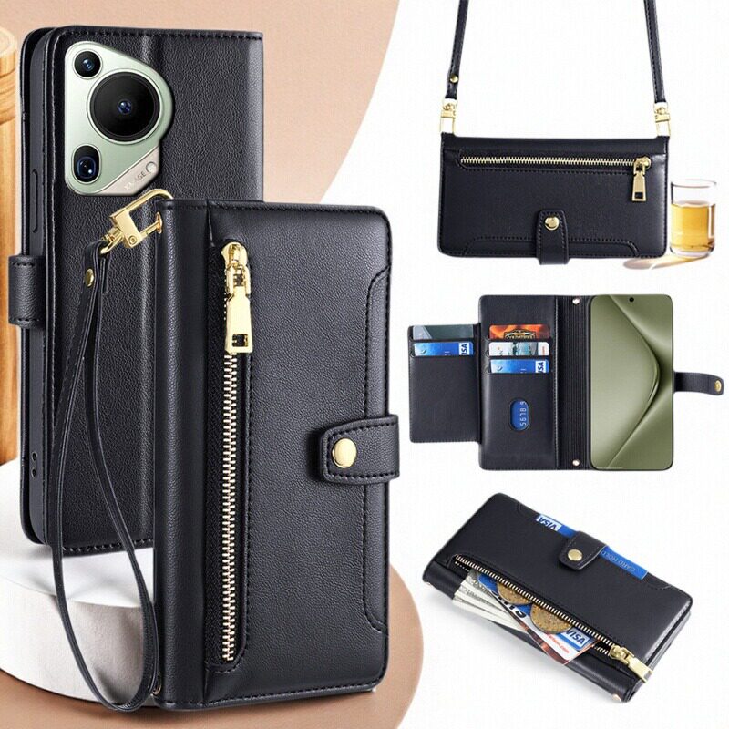 适用于华为pura80/70 ultra手机壳商务翻盖P80/7