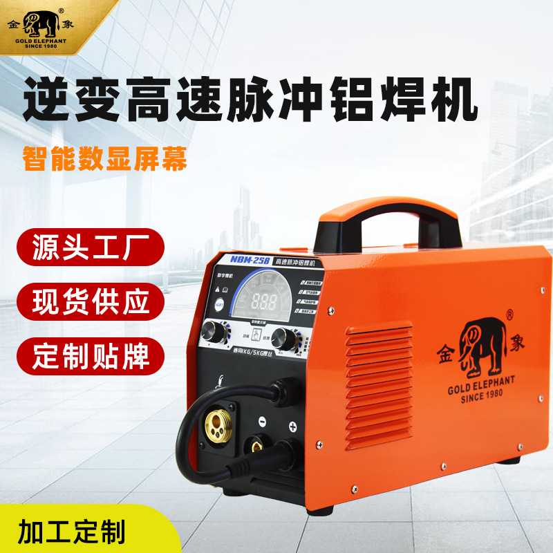 无气焊机金象MIG-250A焊铝脉冲氩弧焊机220V四用电焊机家用多功能
