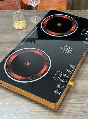 家用智能英文大功率3500W单双头电陶炉定时加热包邮电器城
