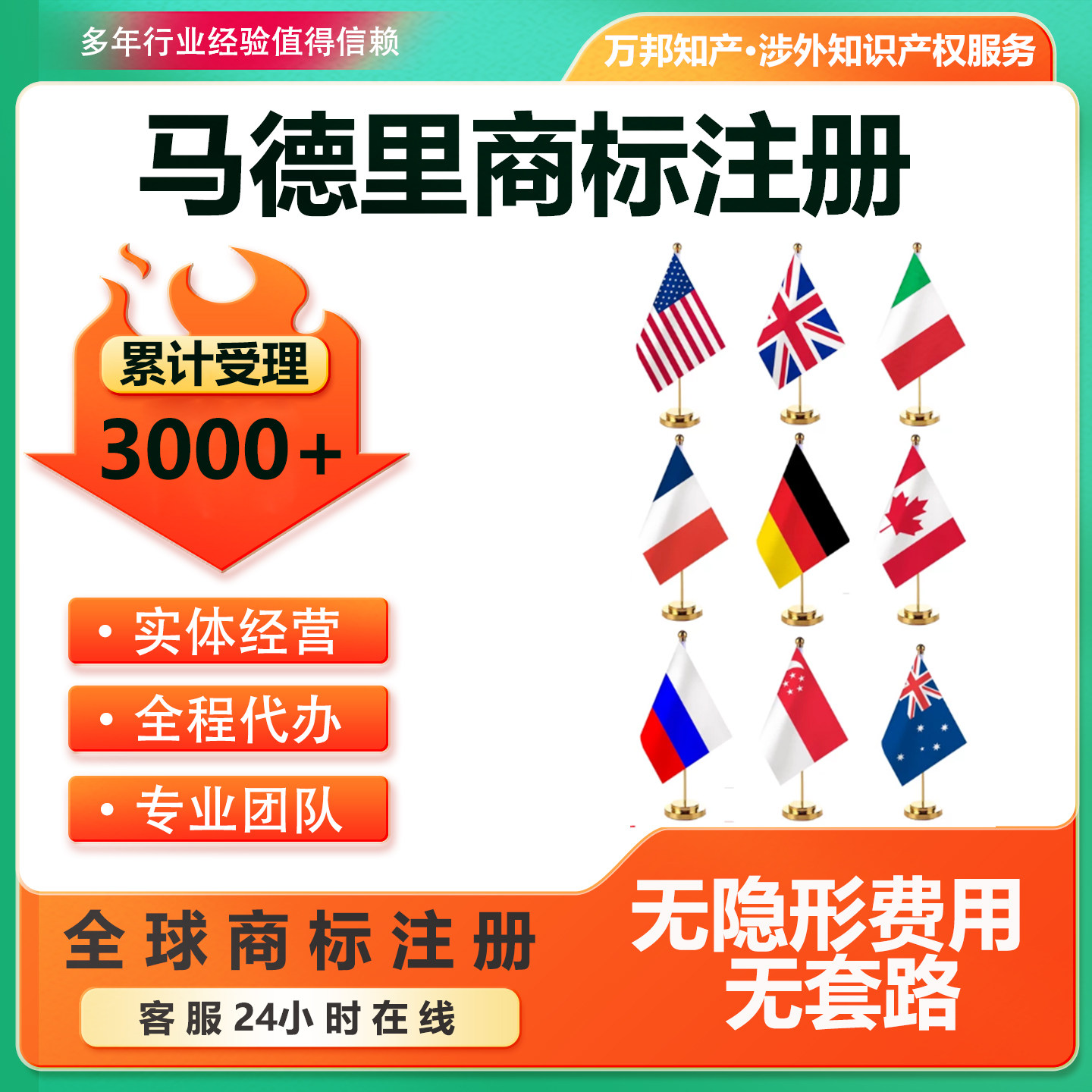 马德里商标注册海外商标全球国际商标注册商标代理机构注册