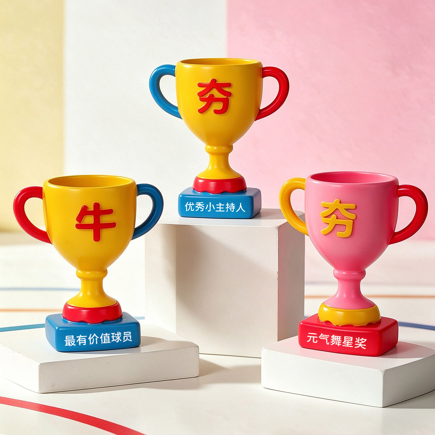 原创IP奖杯免费刻字嘉奖纪念新款
