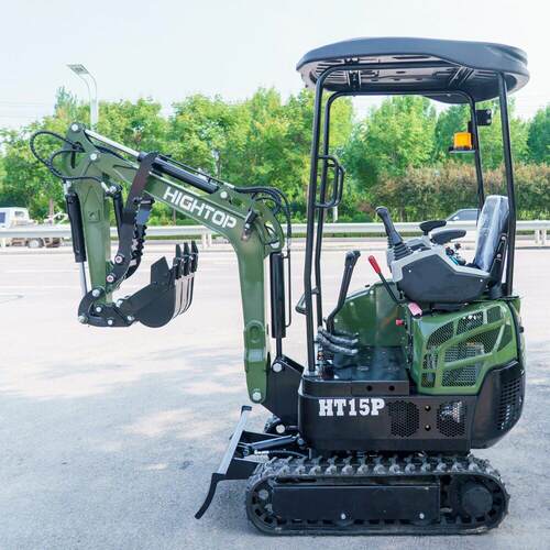 出口德国履带式小型挖掘机 15PRO室内破碎挖土机 市政工程小挖机
