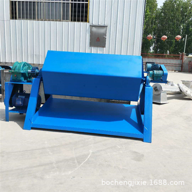 500L大型滚筒研磨机五金件批量去毛刺抛光设备封闭式滚桶光饰机