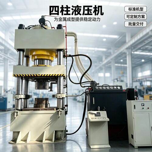 1600吨复合材料热压成型机 SMC电缆桥架成型四柱液压机 厂家直供