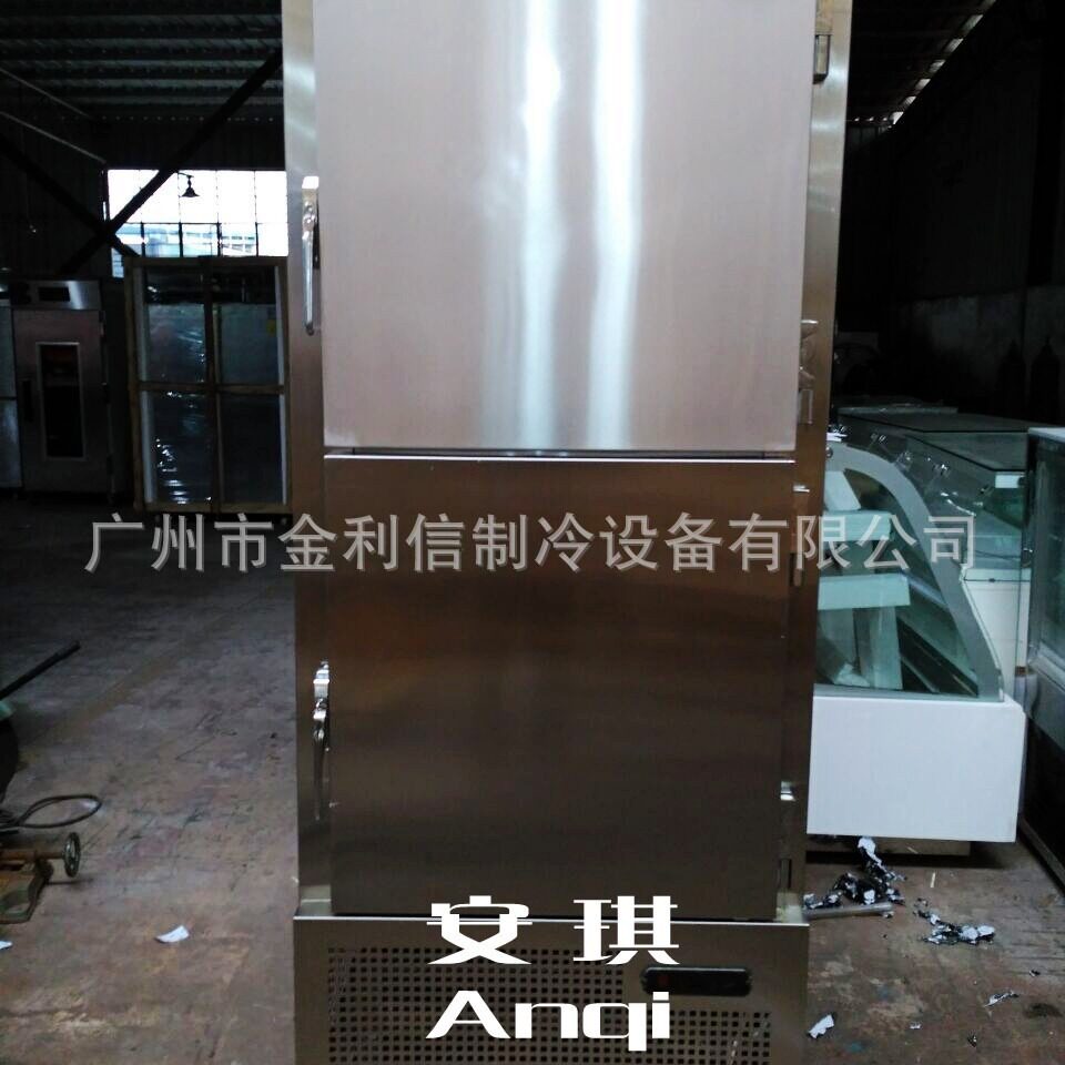 安琪双门羊肉串超低温冰柜快速水饺汤圆冷冻柜