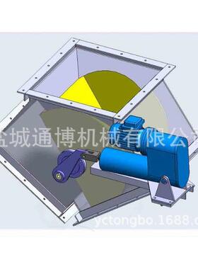 DSF-100A70电液动三通分料器 800*800电液动三通分料器