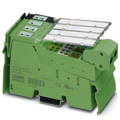菲尼克斯 总线耦合器 - IBS IL 24 BK-T/U-PAC - 2861580