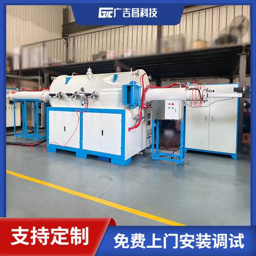 广吉昌科技 推舟式碳纤维连续提纯炉 3000度碳纤维石墨化炉工业炉