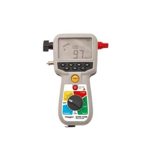 梅格 Megger 理 DLRO-H200手持式微欧姆计微欧表电阻测试仪