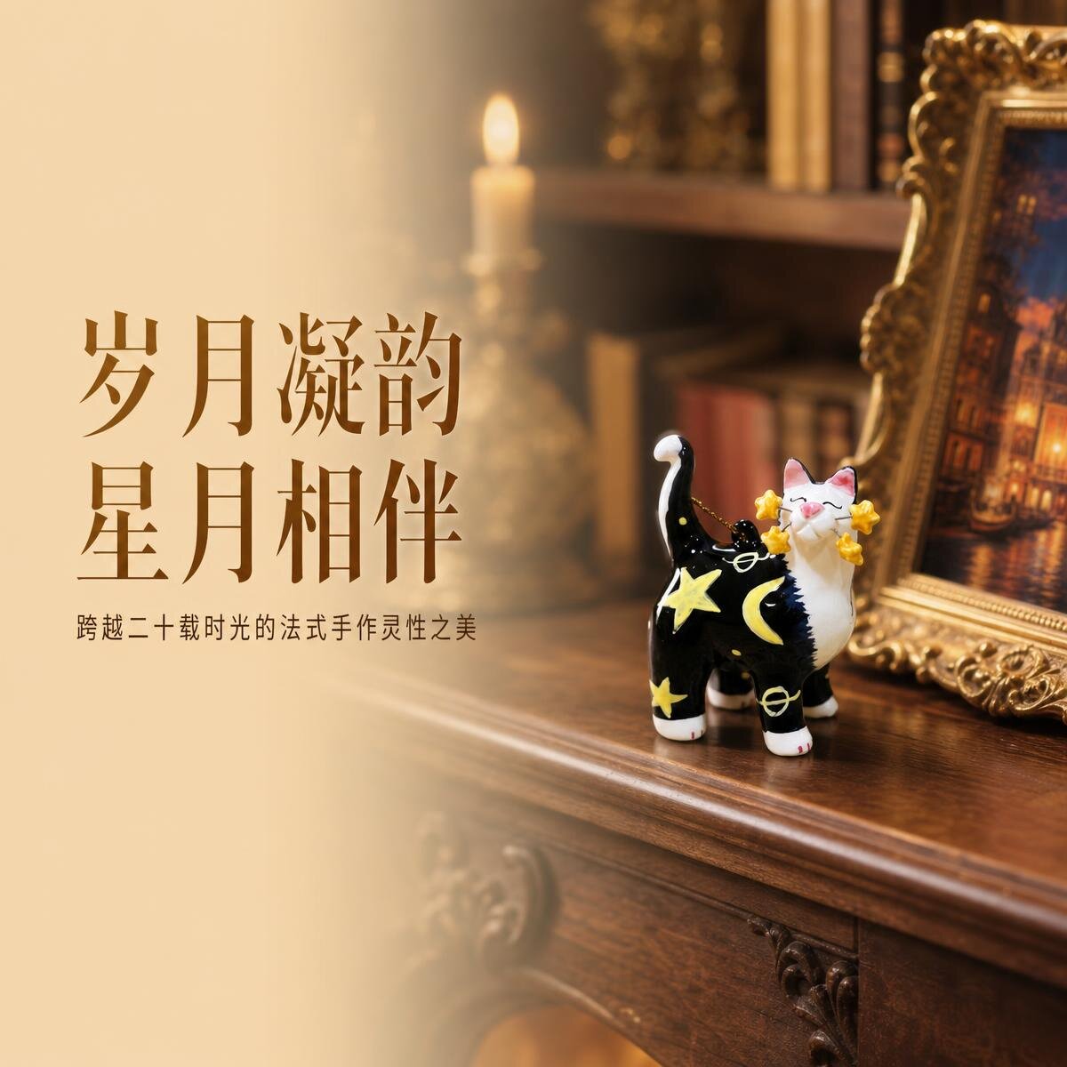 海外回流Annaco设计师手绘桌面摆件