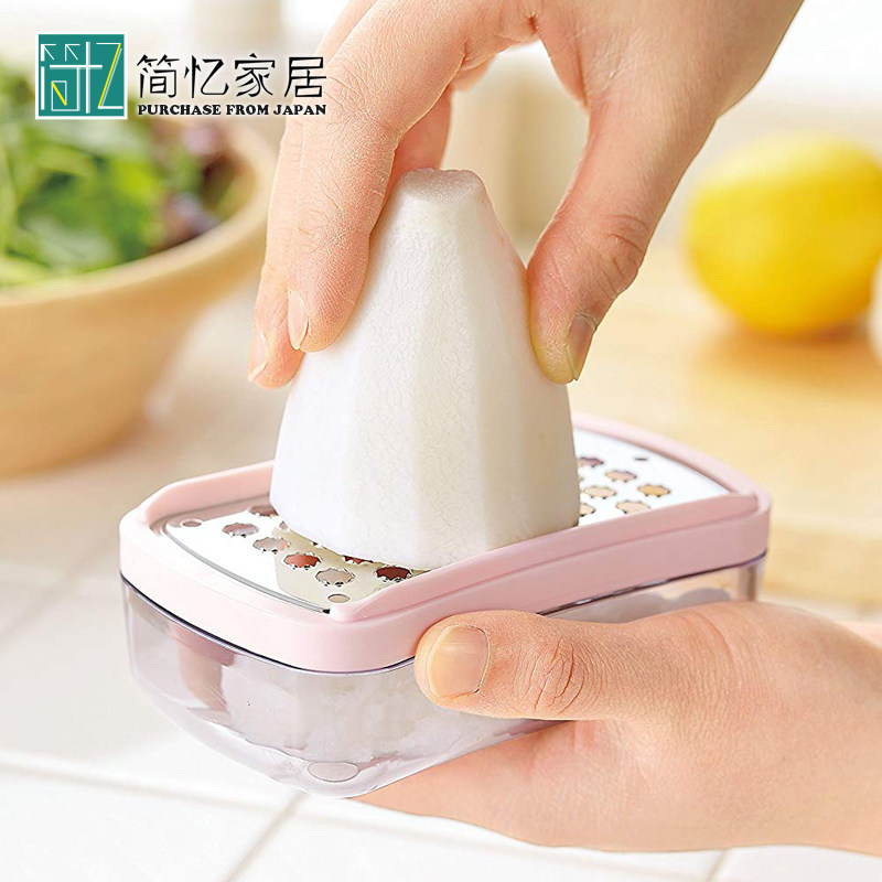 日本进口下村厨房多功能切菜器土豆萝卜切片器刨丝器擦丝器蒜泥器