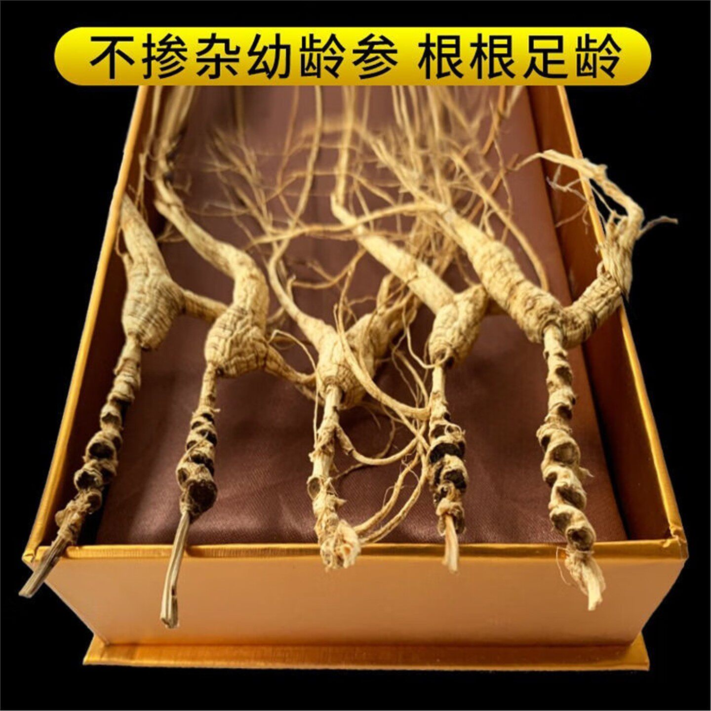长白山正宗林下参礼盒泡酒料