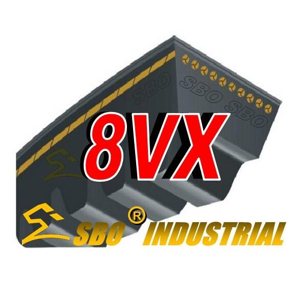 超长齿型三角带齿型带8VX10160水泥厂破碎机皮带齿型V带