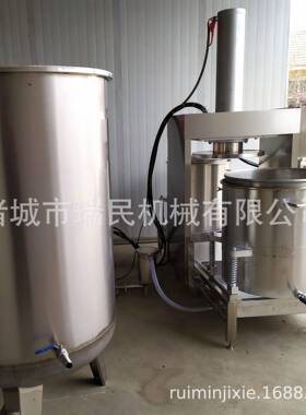 60吨300升水果压榨机大吨位果蔬压榨机酵素压榨机厂家直销