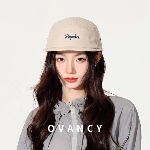 OVANCY韩系速干棒球帽女2026新款显脸小宽檐防晒鸭舌帽遮脸太阳帽