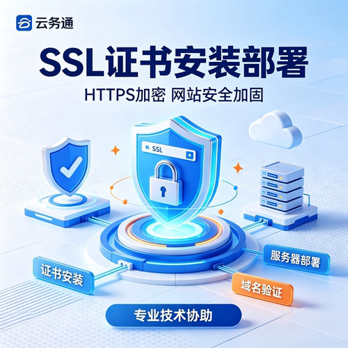 SSL证书安装部署网站迁移维护服务器配置HTTPS技术调试代运维服务