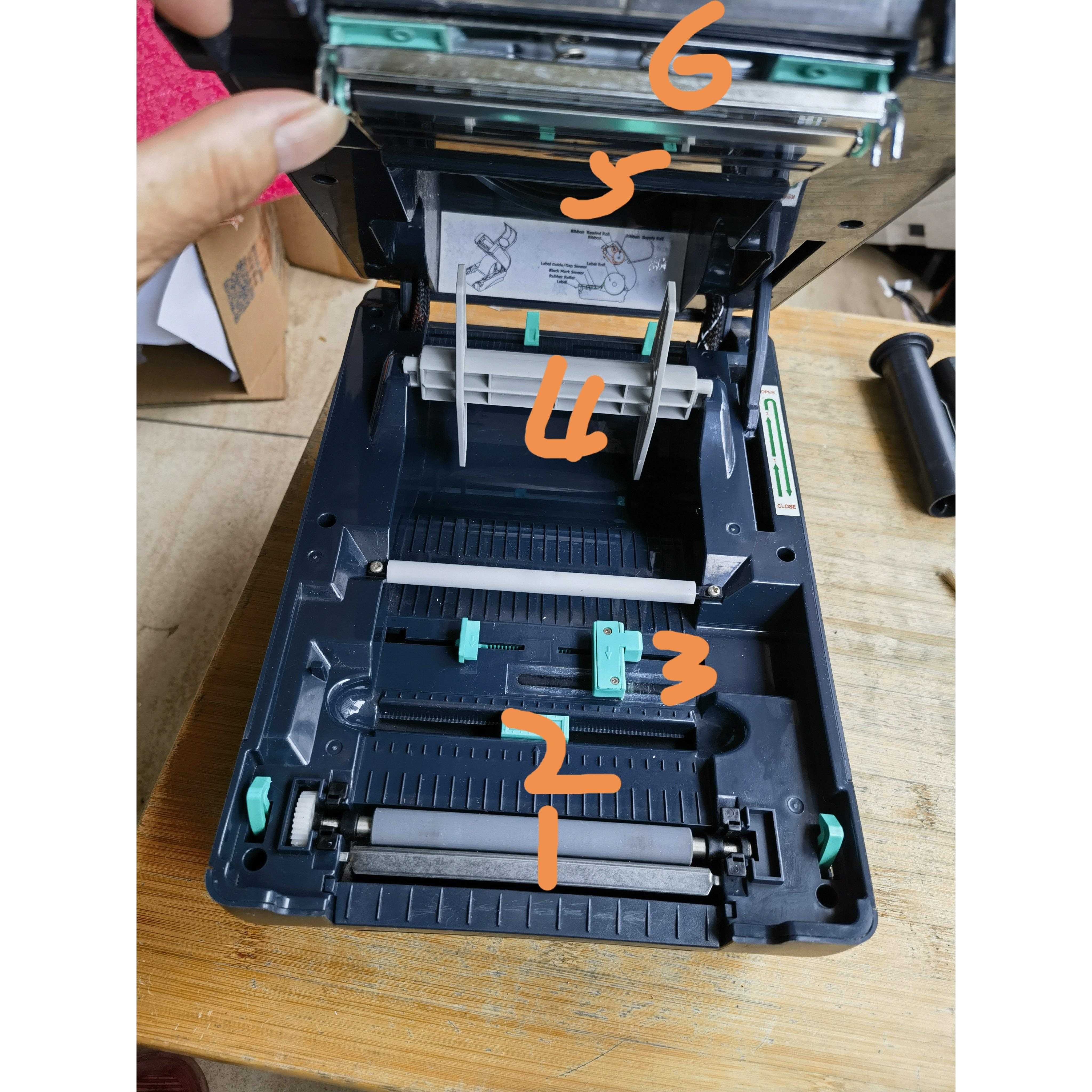 TSC TTP-345/343/247/245条码标签打印机配件图片