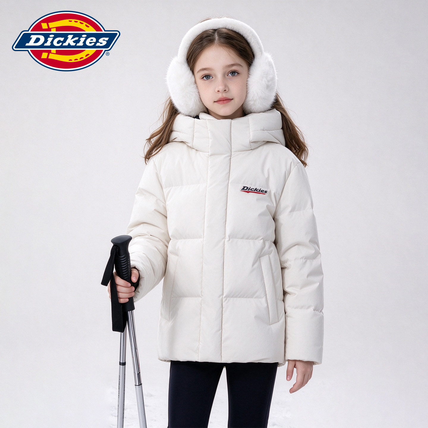 Dickies中小学生加厚羽绒服