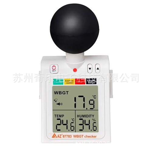 AZ8750/AZ87783穿戴式黑球温湿度计WBGT温湿度热指数计