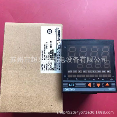台松teshow温控仪温控器EM105-520 FAK4-8N AN-B-N EM705-520