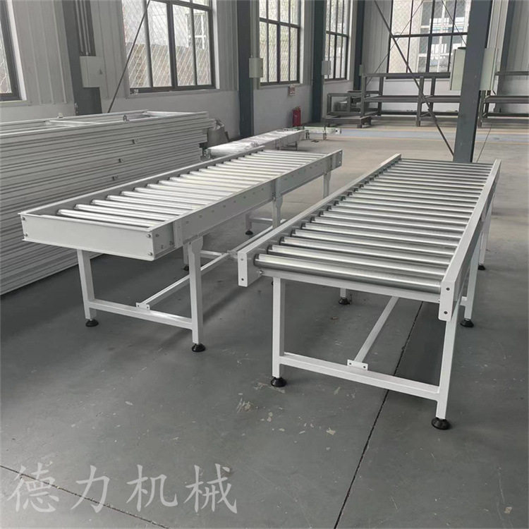 不锈钢滚筒流水线 滚筒输送机 动力滚筒包装生产流水线图片