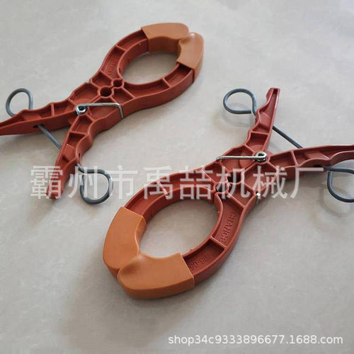 C406-0530毯夹140mm开口绝缘毯夹夹线钳绝缘毯扣带电作业工具