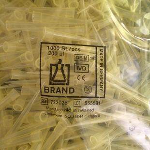 普兰德预装移液器吸头702608PP材质TipBox10ml圆盒1-10ml