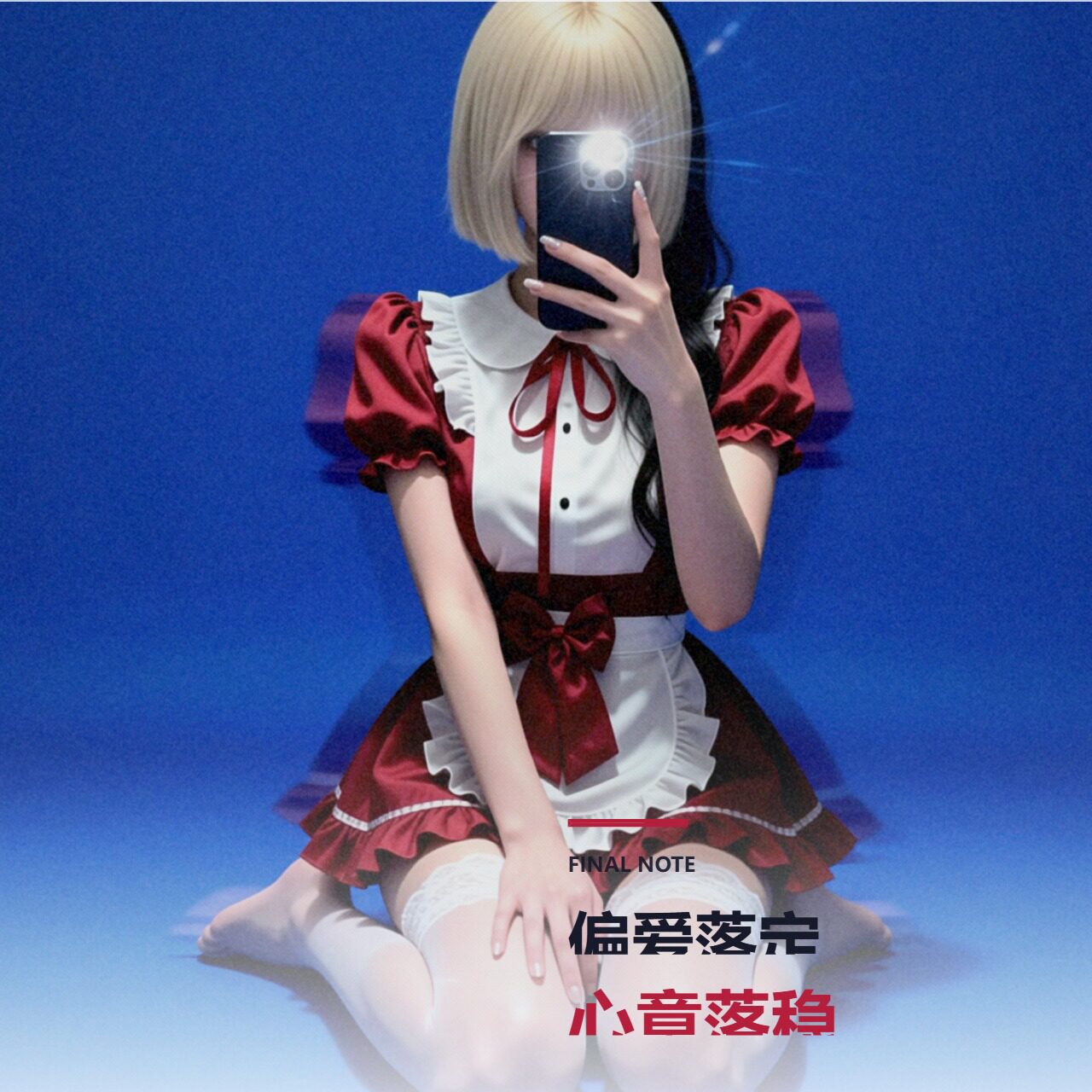 日系高级cos女仆连衣裙睡衣