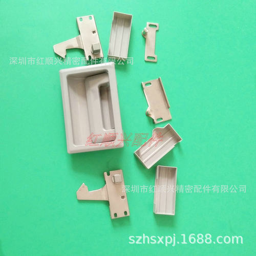 红顺兴HS-150-3试验箱钩锁 隐藏式把手 暗锁 恒温箱门把手 设备门