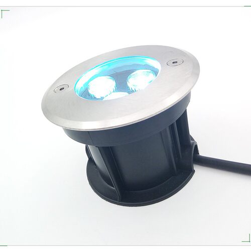 LED水底地埋灯3-18W地埋灯内控水底灯防水埋地灯不锈钢IP68