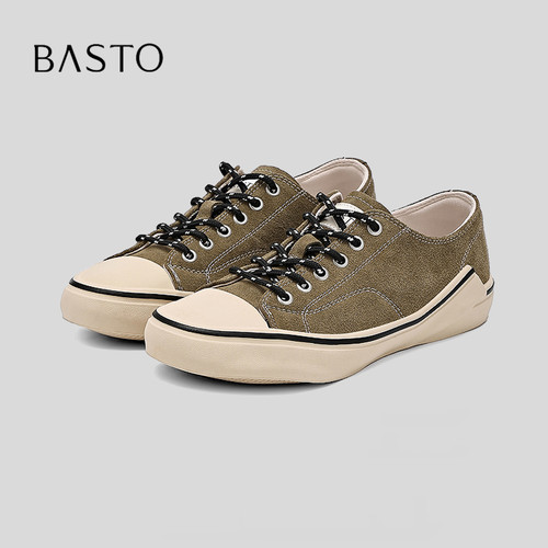 BASTO/百思图经典百搭帆布鞋