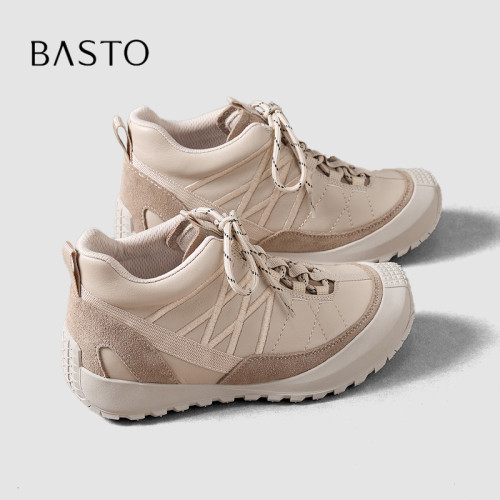 BASTO/百思图高帮徒步登山女鞋
