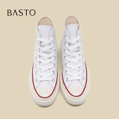 BASTO/百思图ins潮流百搭帆布鞋