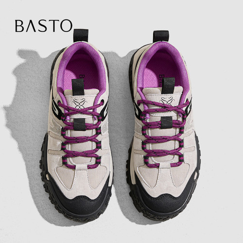 BASTO/百思图网面透气户外休闲鞋