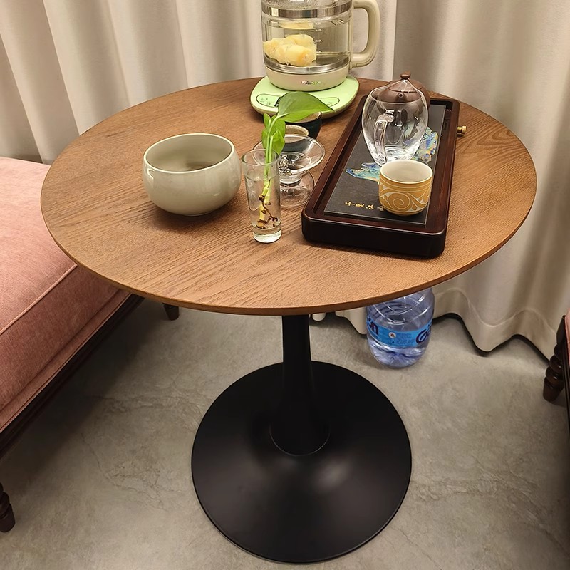 美式复古小酒馆实木桌椅组合音乐清吧餐吧桌子椅子酒吧餐桌椅商用图片