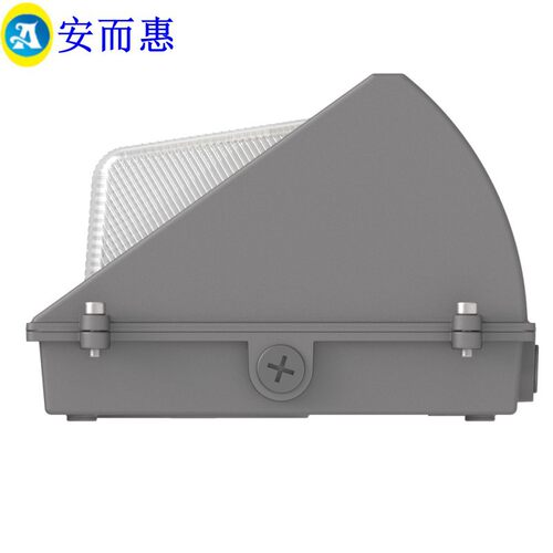 厂家直销美式壁灯三角壁灯户外led壁灯外壳套件wallpack户外
