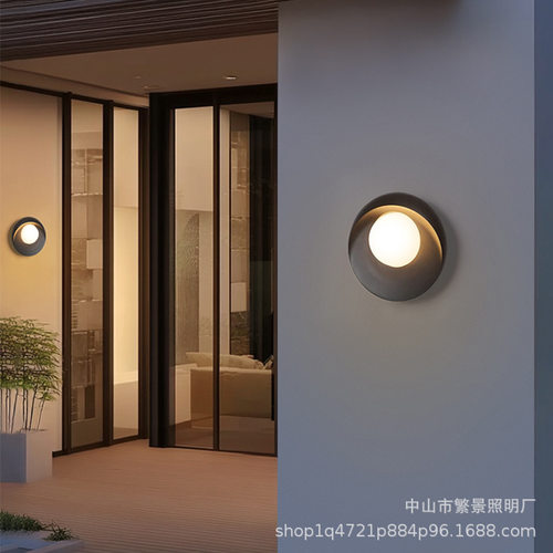 壁灯防水户外庭院灯别墅外墙灯花园露台灯轻奢简约阳台装饰壁灯具