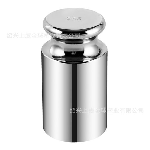 5kg镀铬连体砝码M1级砝码标准电子秤砝码校准砝码天平砝码