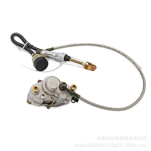 150-250CC液压片沙滩车配件龙鼎沙滩车后脚刹车泵总成制动卡钳